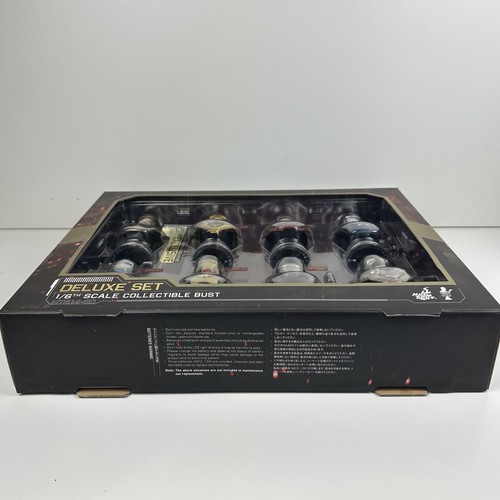 Hot Toys Iron Man 3 Deluxe Collectible Bust Set HTB 14-20 (8 Pcs) 1/6 Figure New - Picture 6 of 23