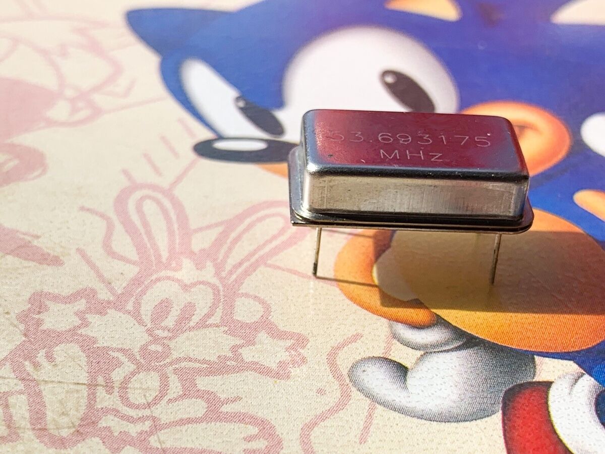 ammo CDセット 53.693175mhz crystal oscillator Pal To NTSC Region Mod Sega