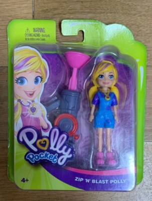 POLLY POCKET ZIP N BLAST POLLY DOLL MATTEL 2018  NiP