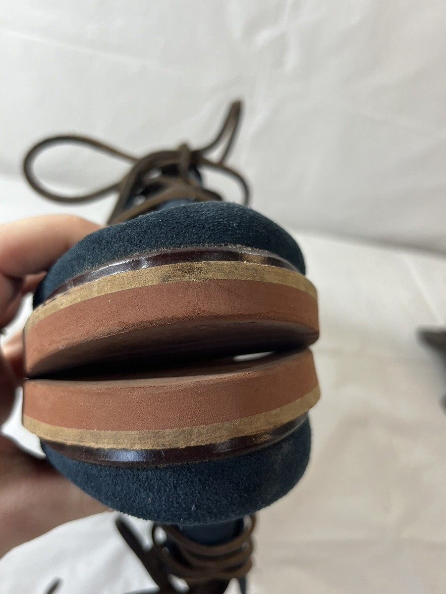 Fossil Boots Mens Casual Chukka SIZE 8 BLUE SUEDE LEATHER | eBay display picture 2