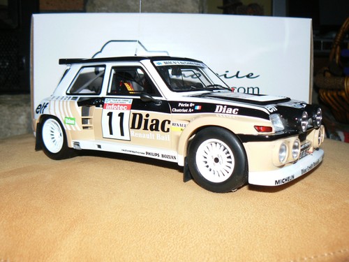 Ottomobile Renault 5 Maxi Turbo 33 Export 1/18 – Résine – Neuve Sous Boîte