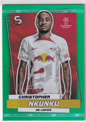 Topps UCL Super-Stars 22/23 Nr. 120 Christopher Nkunku Uncommon Green