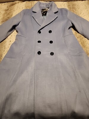 APTRO Women's Winter Wool Dress Coat Double Breasted Pea Coat Long Trench  Coat | eBay
