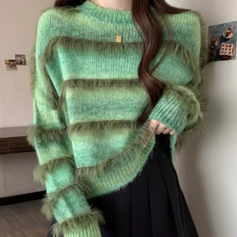 トップス TELOPLAN Atitaya Colour Gradient Knit teloplan Atitaya Colour Gradient Knit