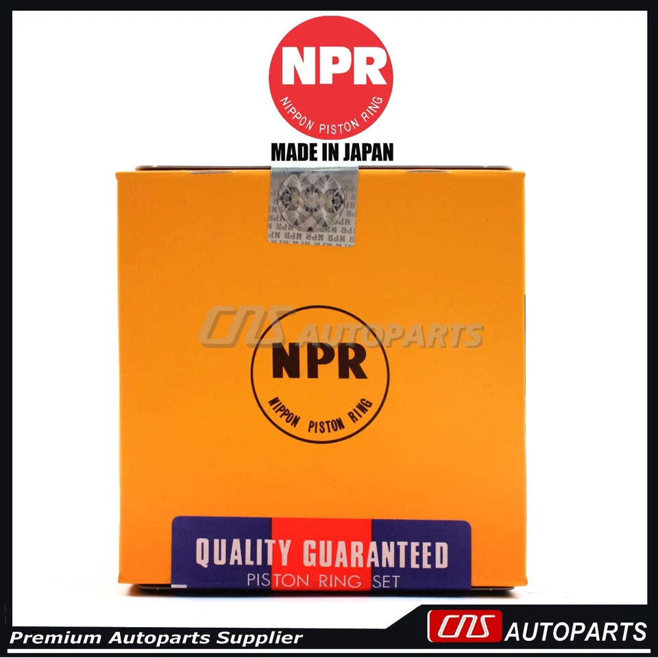 NPR Fits Piston Ring Set Fits 92-98 Toyota Paseo Tercel 1.5L 16V STD  5EFE Foto 2 de 4