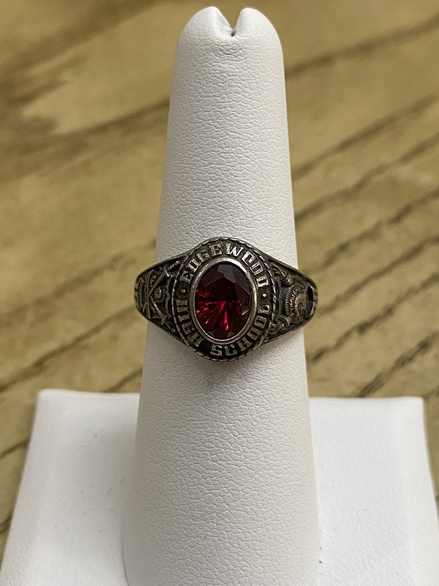 Vintage Sterling Silver Josten Signed “Edgewood High School