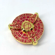 Sage's Draconic Conjuration Fire Wyrm Dice Wheel | D&D TTRPG Dungeons & Dragons