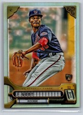 2022 topps gypsy queen baseball josiah gray chrome refractor rookie card #164