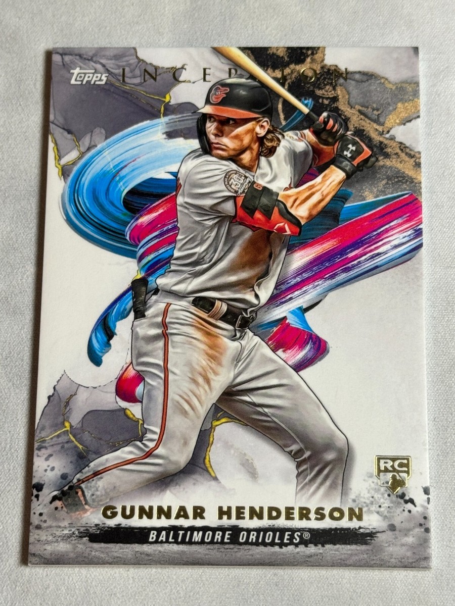 2023 Topps Inception Gunnar Henderson Rookie RC #47 Orioles