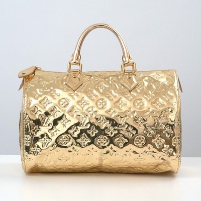 LOUIS VUITTON LV Monogram Mirror Speedy 35 M95272 Handtasche SP1016 Auth #56082A