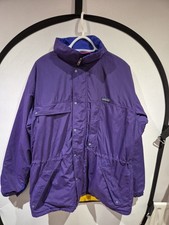 HERREN PATAGONIA GUIDE PARKA MANTEL MIT KAPUZE GRÖSSE LARGE