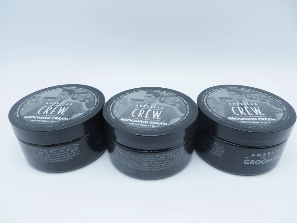 AMERICAN CREW GROOMING CREAM 3 OZ (Lot of 3) - Image 3 of 4