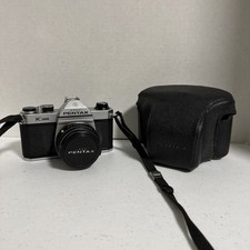 PENTAX K1000 35mm SLR Film Camera with SMC 50mm f/2 Lens TESTED  Working