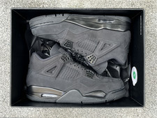 Jordan Air Jordan 4 "Black Cat" 2025 Reissue FV5029-010 men's sports shoes