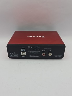 Focusrite Scarlett Solo 2nd gen USB Audio Interface FFFA001149-03