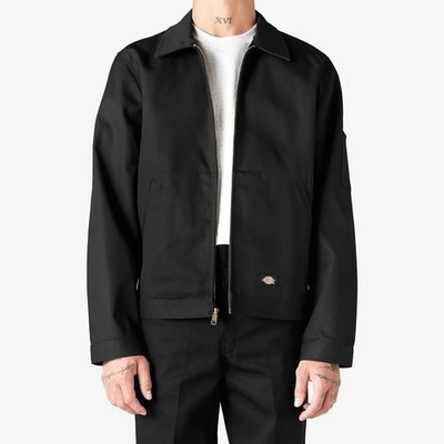 Dickies Men's JT75 Unlined Eisenhower Zip Up Work Jacket S-5XL | eBay