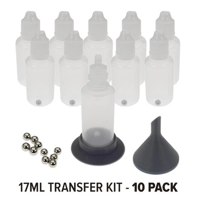 MAKE IT PAINT IT Vallejo, Army Painter style 17ml Dropper Bottle kit for Paints - 10 Pack