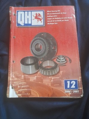 Quinton Hazel QH12 2000/2001 Wheel Bearing Kits Catalogue Book