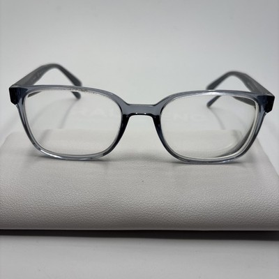 Calvin Klein CK20534 020 Crystal Blue Grey Eyeglass Frame Italy 53-19-145 #C115