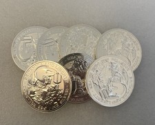 Royal Mint 2025 1oz 999 fine Silver Liberty and Britannia Coin - Tested ✅