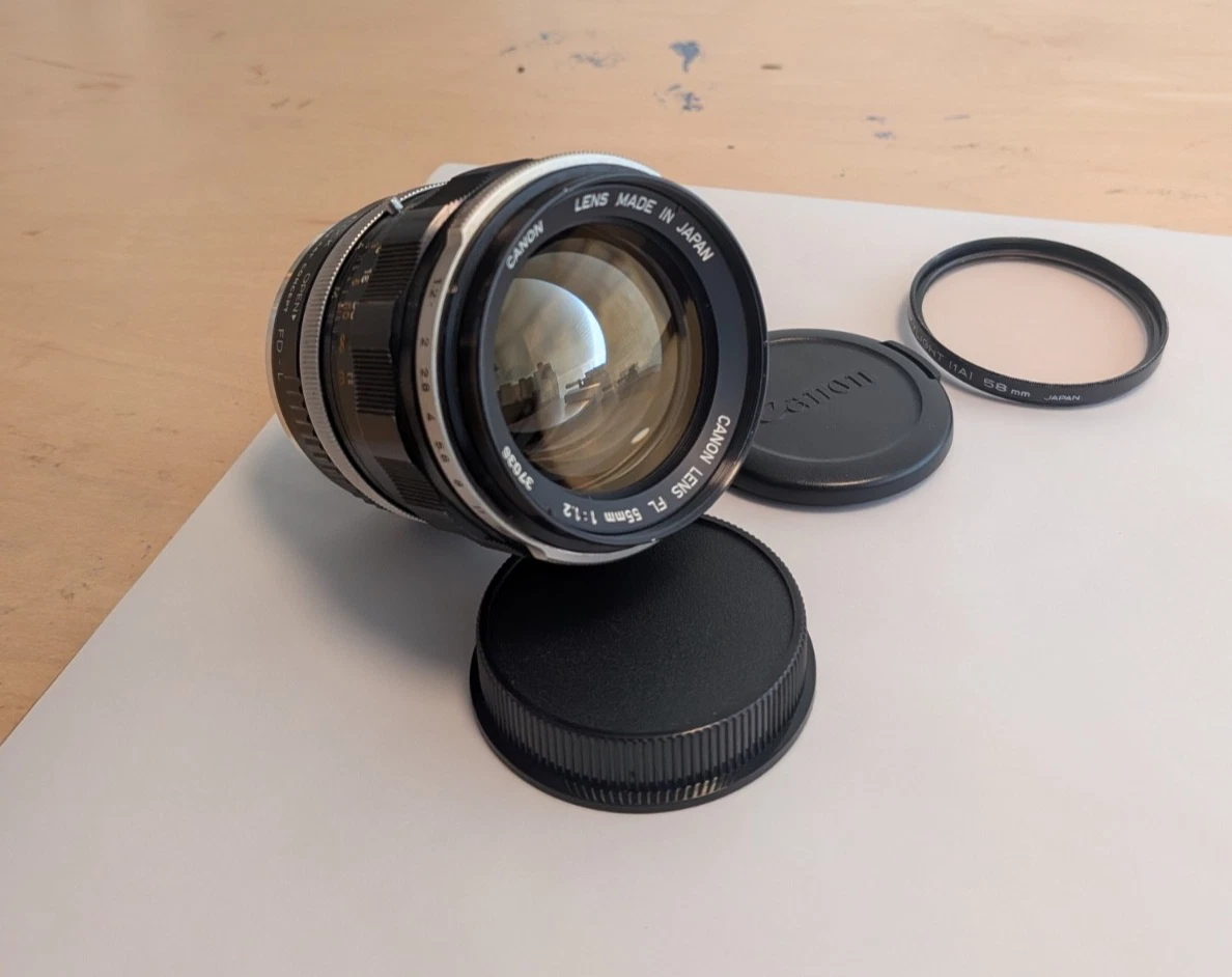 Canon FL f/1.2 Camera Lenses 55mm Focal for sale | eBay