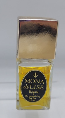 Vintage New Old Stock Mona De Lise Parfum Splash 1 Fl Oz