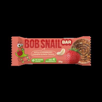 4820287102510 Baton Bob Snail Jabłko-Truskawka 35g 