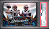 2024 Topps Cosmic Chrome Star Clusters Drake Maye Tom Brady #14 PSA 8 NM-MT