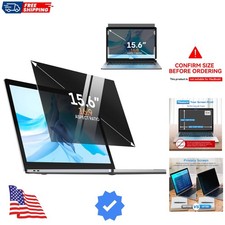 Laptop Privacy Screen 15.6 Inch, Removable 16:9 Aspect Privacy Filter Screen ...
