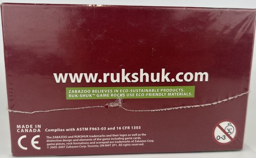 Ruk Shuk ~ The Game of Rock Balancing ~ 2007 - NEW SEALED ~ Zabazoo Games - Picture 6 of 6