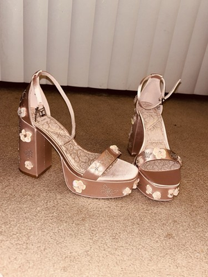 #ad #ad ALDO X Wicked Beautifical Floral Platform Dress Sandals Size 9 LIMITED EDITION $500.00