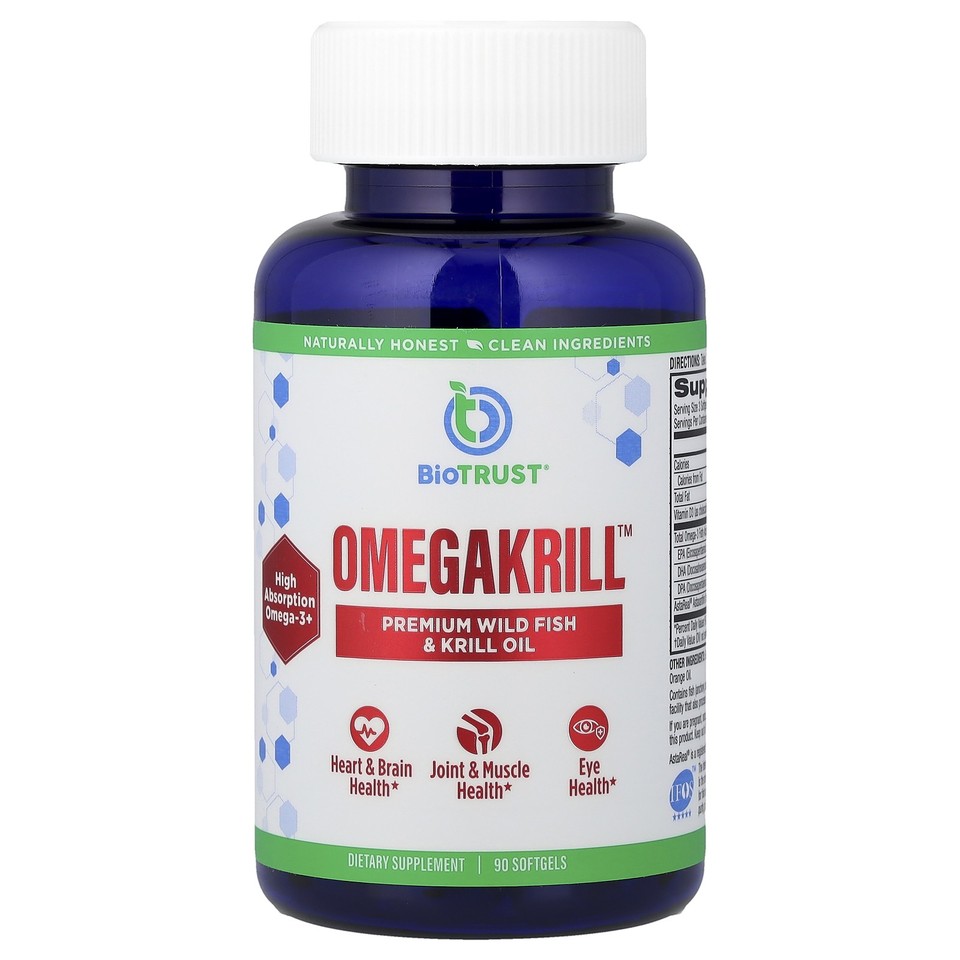 OmegaKrill™, 90 Softgels