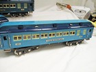 MTH 'Tinplate' Standard Gauge SET OF FOUR BLUE COMET PASSENGER CARS - excellent — photo 4