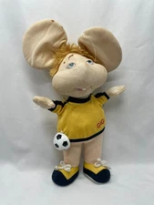 Gabitoy Topo Gigio 12" Soccer plush w/Sound UNTESTED