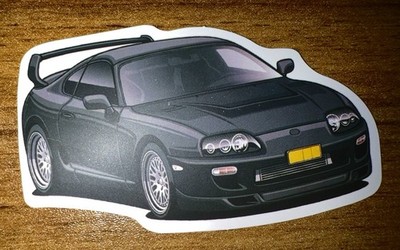 Toyota Supra Turbo Sticker
