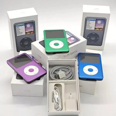 New Sealed Apple iPod Classic 5th 6th 7th Gen 160GB 256GB 1TB Modded NEW Battery