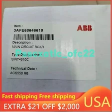 3AFE68646618 ABB SINT4610C Circuit Board Brand New in Box!SINT-4610C