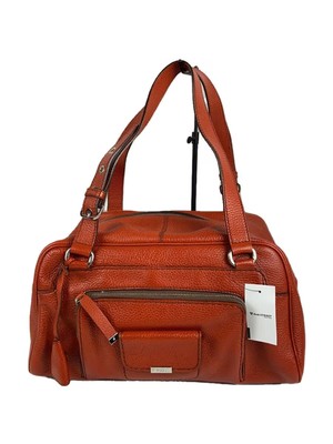TOD'S Mini Boston Bag Leather ORN | eBay