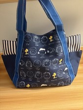 Peanuts Snoopy Large Tote Bag New