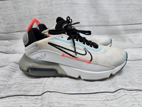 Nike Air Max 2090 GS bianche nere blu CJ4066 taglia 5 anni o 6 5 donna
