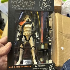 Star Wars Black Series Orange Line  03 Sandtrooper 6  Action Figure