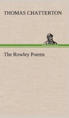 Thomas Chatterton The Rowley Poems (Gebundene Ausgabe)