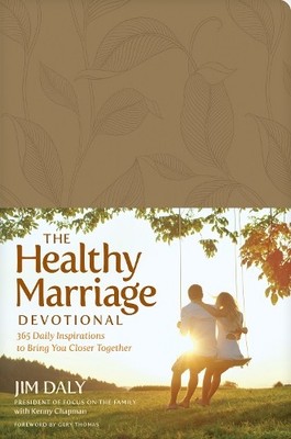 Jim Daly The Healthy Marriage Devotional (Leather Bound)