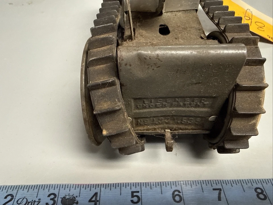 Tractor de cuerda Marx BO36 de trabajo muy querido Foto 3 de 4