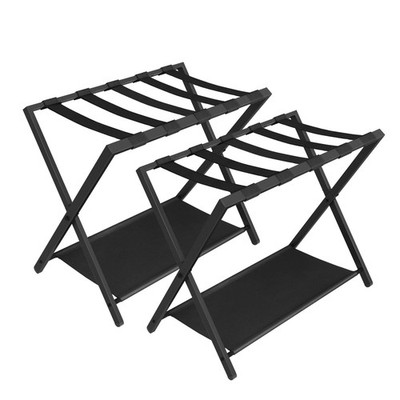 Hzuaneri Luggage Rack, Folding Suitcase Stand for Guest, Foldable, Luggage Ho...