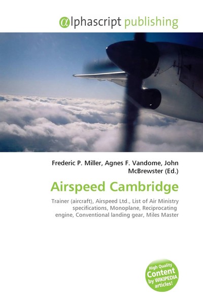 Frederic P. Miller (U. A.) | Airspeed Cambridge | Taschenbuch | Englisch (2026)-image