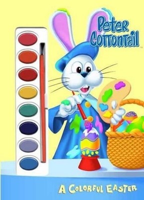 A Colorful Easter (Peter Cottontail) by Golden Books (English) Paperback Book