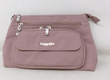 Baggallini Unisex Original Everyday Crossbody Bag Woodrose OS GENTLY USED