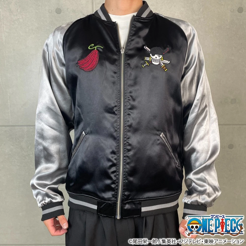 ONE PIECE × Karakuri Tamashii “Zoro vs. Kaku” Reversible Sukajan