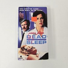 Dead Sleep VHS Vestron Video 1990 Linda Blair Horror Original 1st 